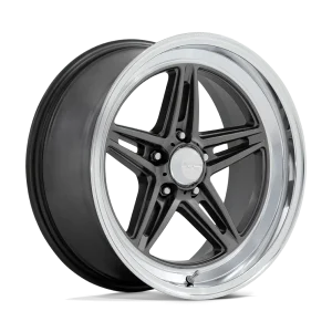 American Racing Vintage – VN514 GROOVE – Gunmetal – 18″x10″ 12mm – Summer Wheels – VN514AD18101212
